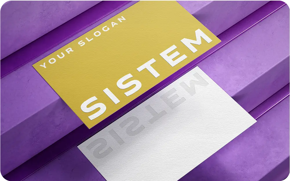 Логотипы бодибилдинга | Создать логотип — card mockup show tag cfefcfcbaceef1bcf0