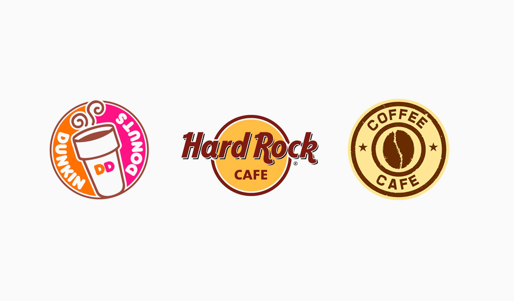 Примеры логотипов для кофейни