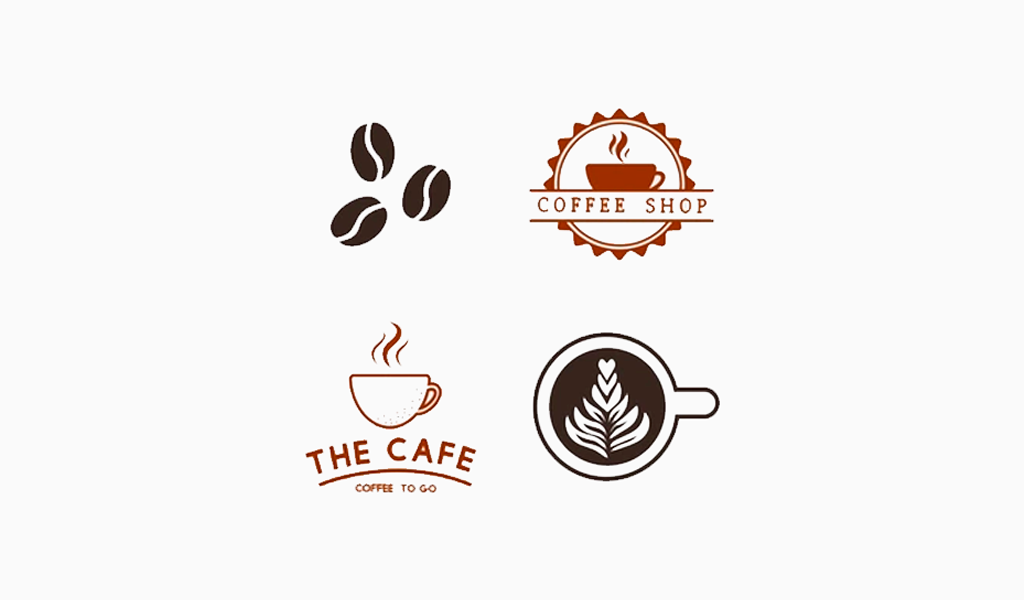 Логотипы для кофейни или кафе