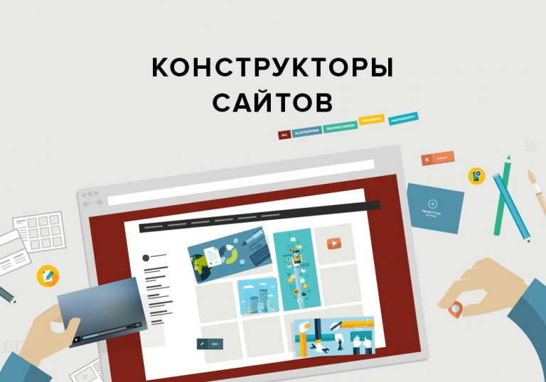 Конструкторы сайтов