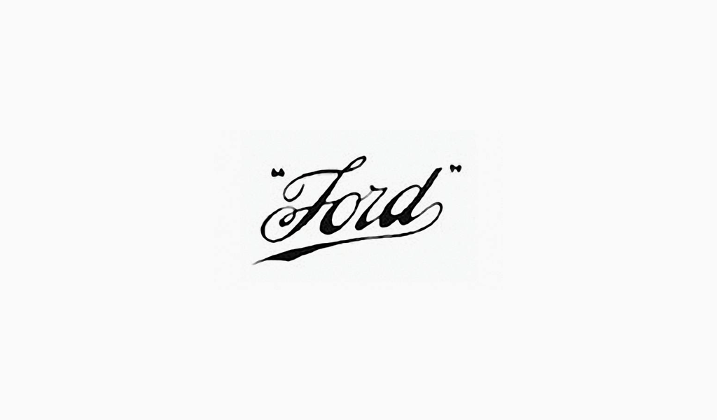 Логотип Форд 1909
