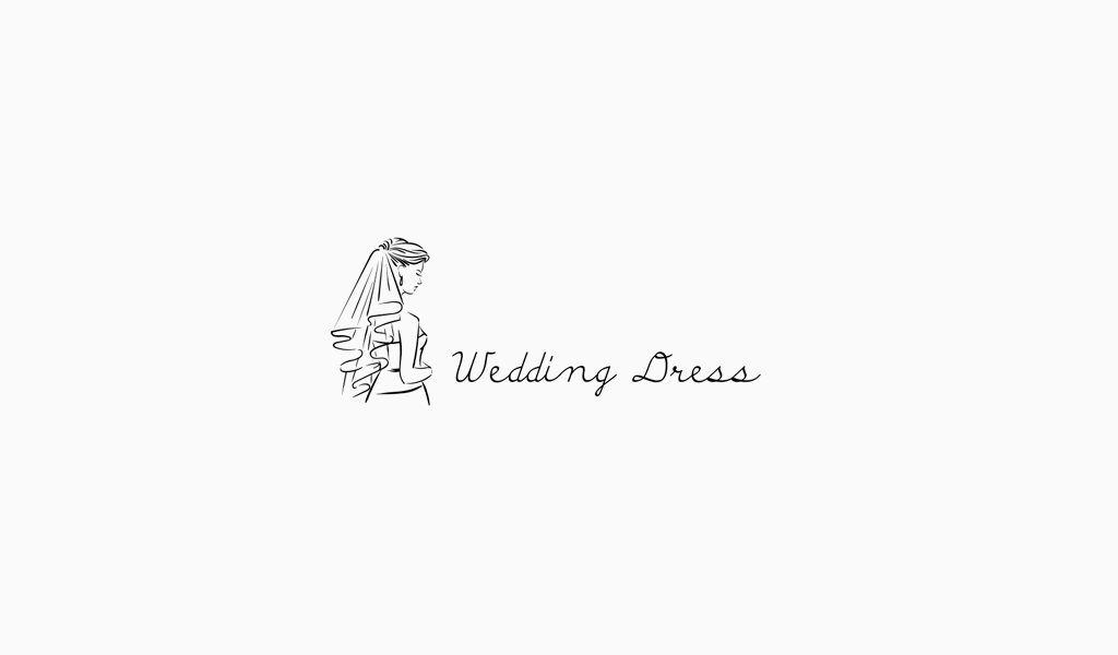 Логотип свадебного салона невеста