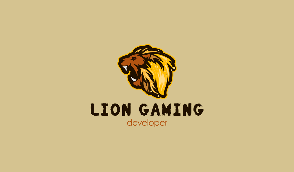 Логотип для Twitch лев