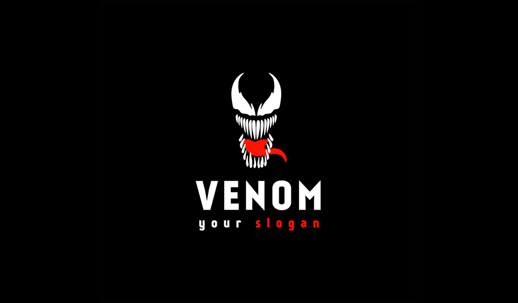 Игровой логотип Веном