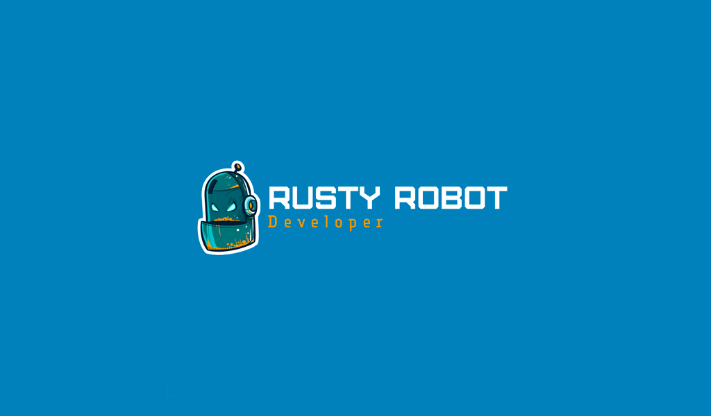 Игровой логотип робот