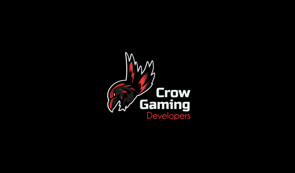 Игровой логотип ворона