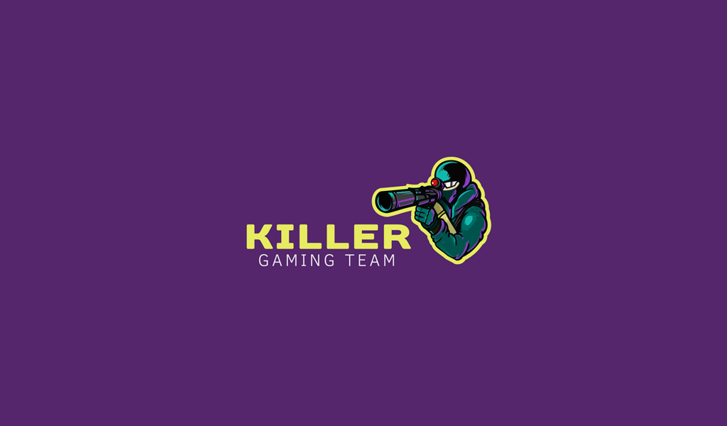 Игровой логотип киллер
