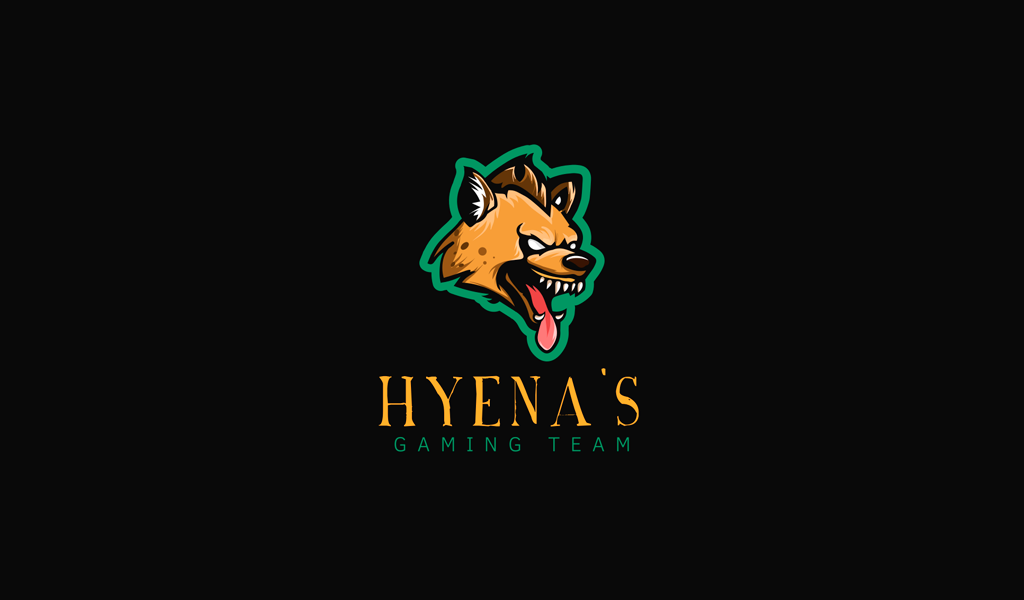 Игровой логотип гиена