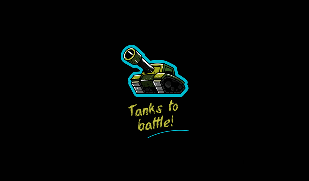 Игровой логотип танк