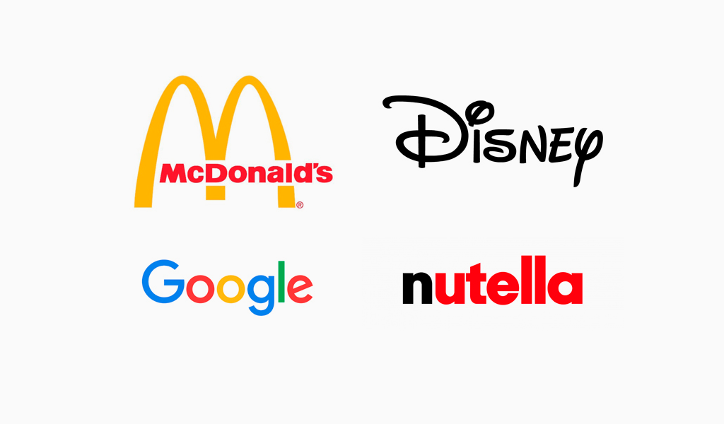 Логотипы известных компаний