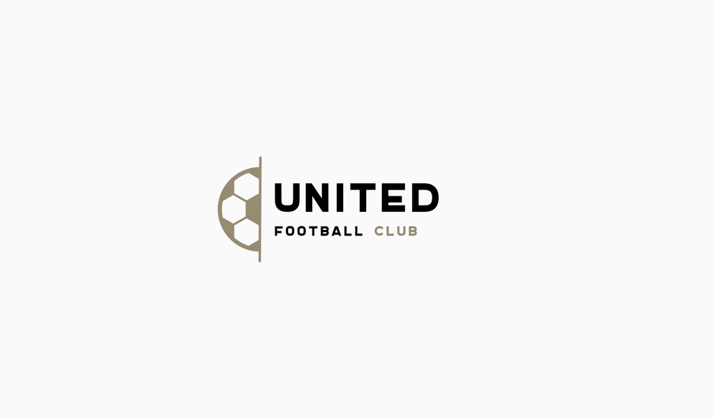 Логотип спортивной команды: футбольный мяч