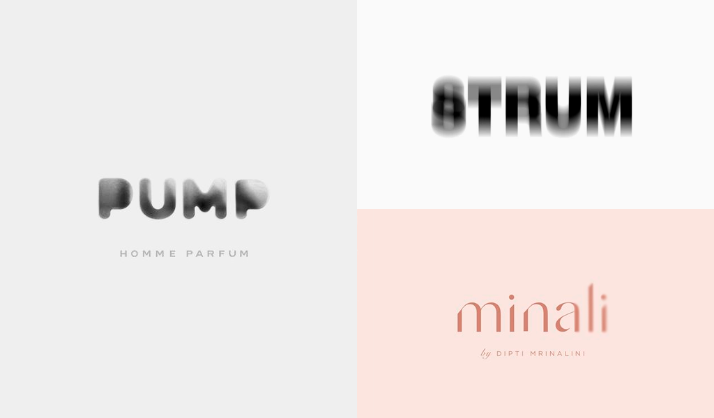 Blurred logos