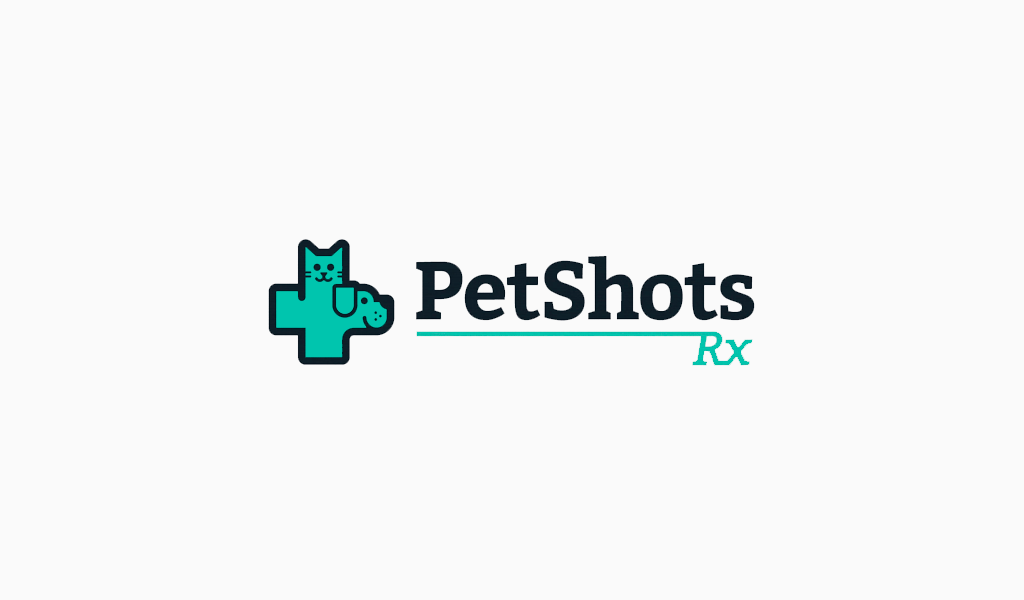 Кот и собака медицинский крест логотип