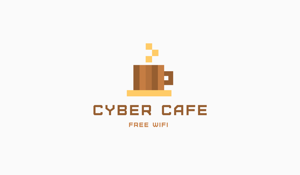 Логотип кибер кафе
