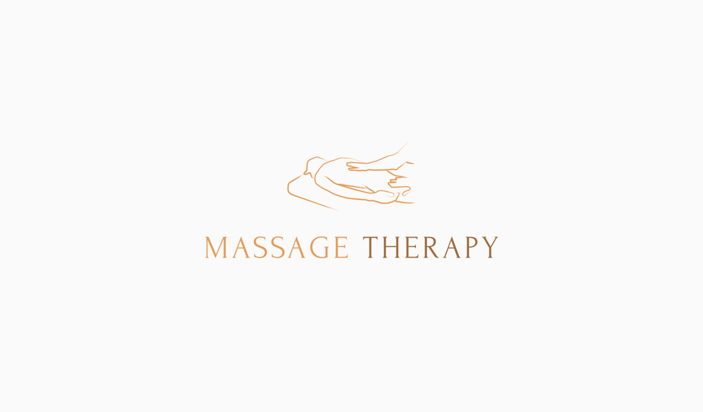 Логотип массажного салона: массаж