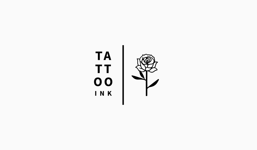 Логотип тату-салона: современный