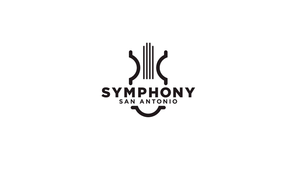 Logo violon noir