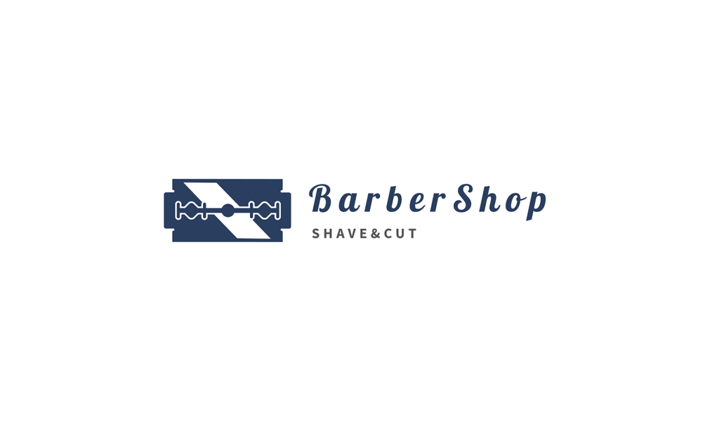 Logotipo de la barbería: Blade