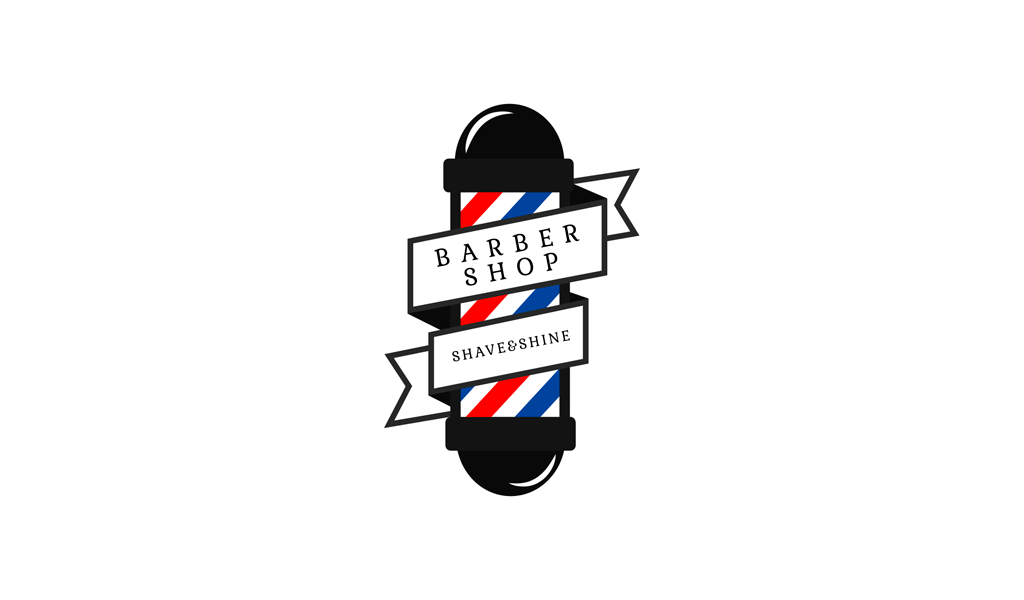 Logo del barbiere: creativo