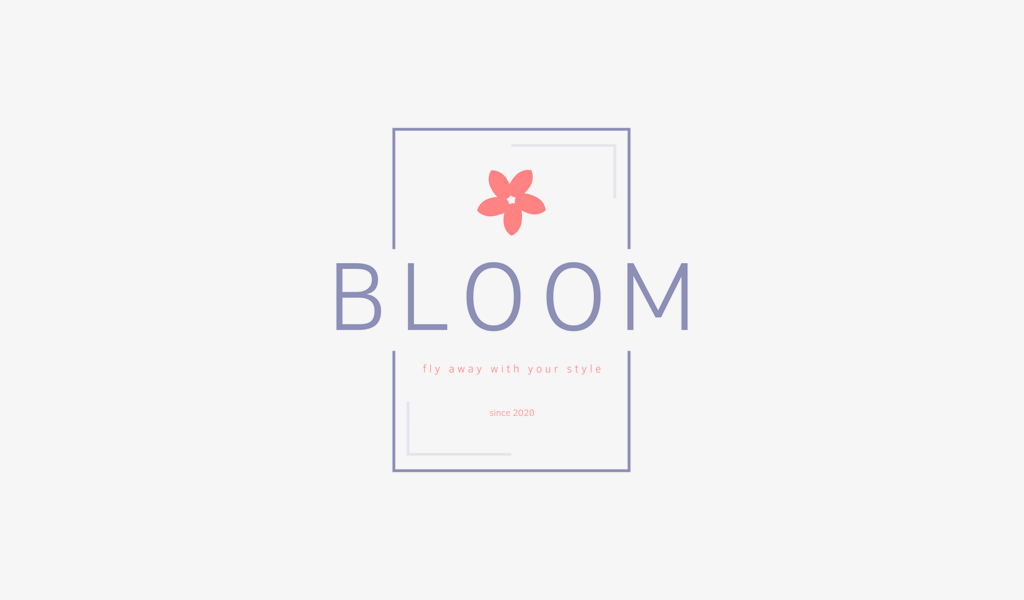 Лого с цветком: соцветие