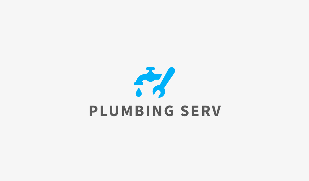 Plumber's logo: faucet