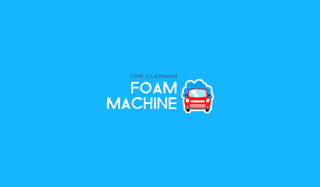 Car wash logo: foam