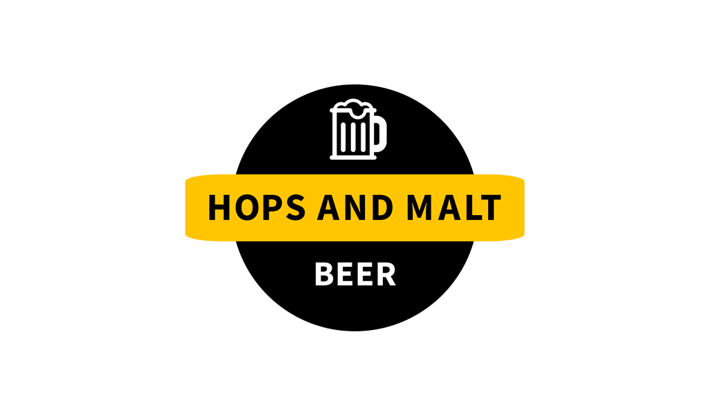 Brewery logo: round