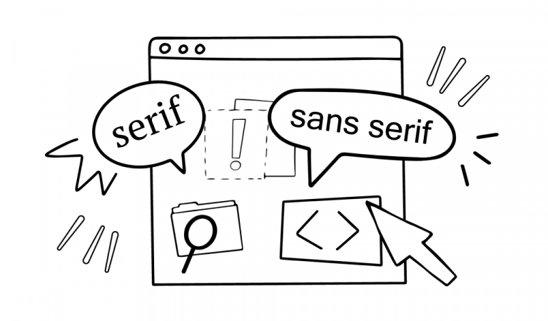 Serif и Sans Serif