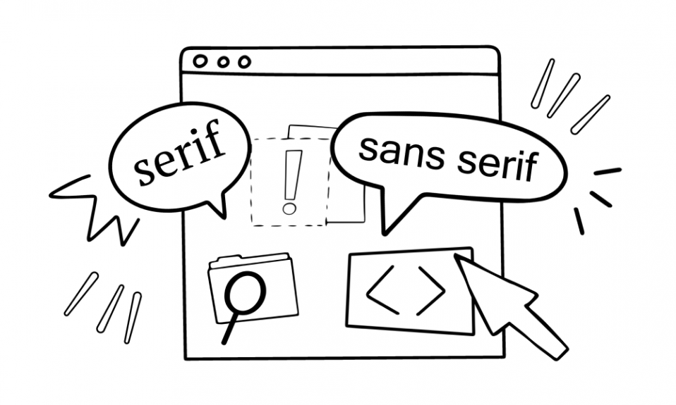 Serif и Sans Serif