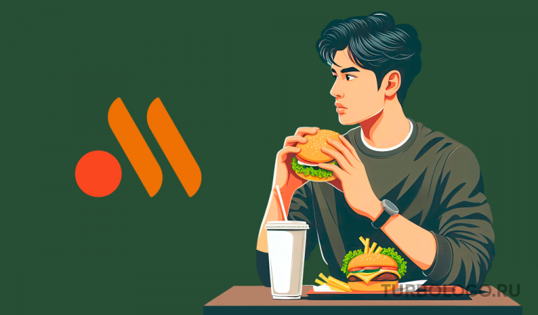 Что означает логотип «Вкусно и точка»