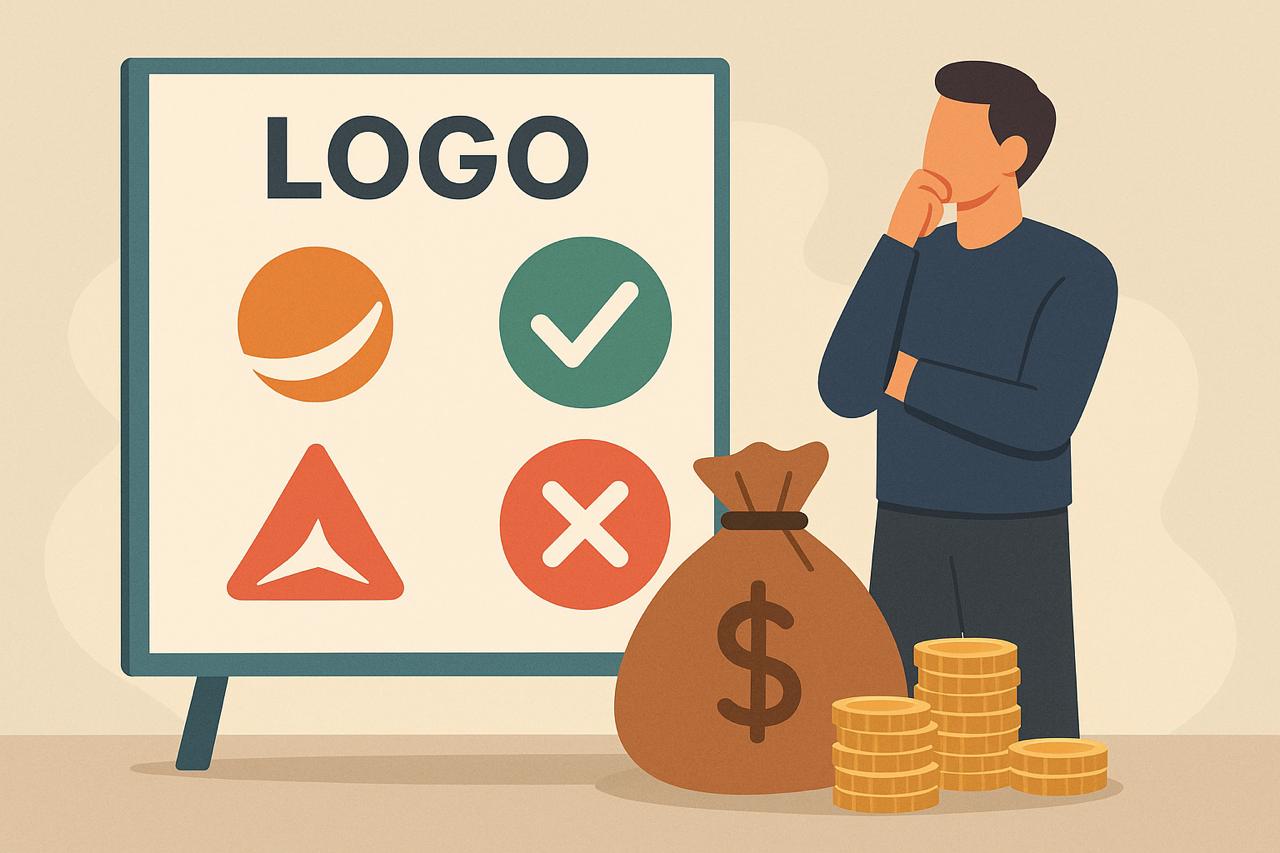 Выбор логотипа и бюджет брендинга