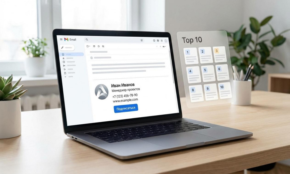 генераторы емейл подписей