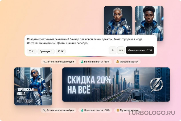 рекламные креативы и нейрофотосессии