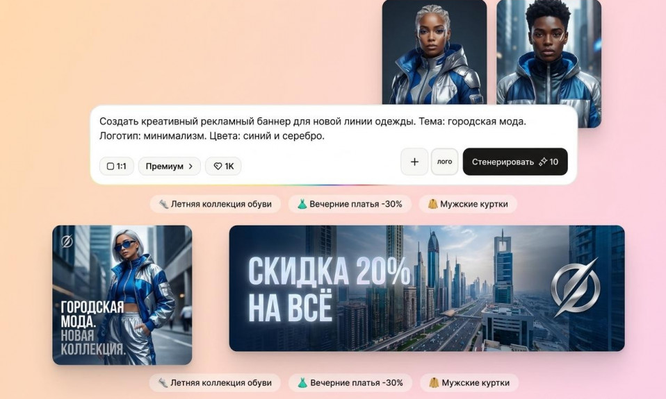 рекламные креативы и нейрофотосессии